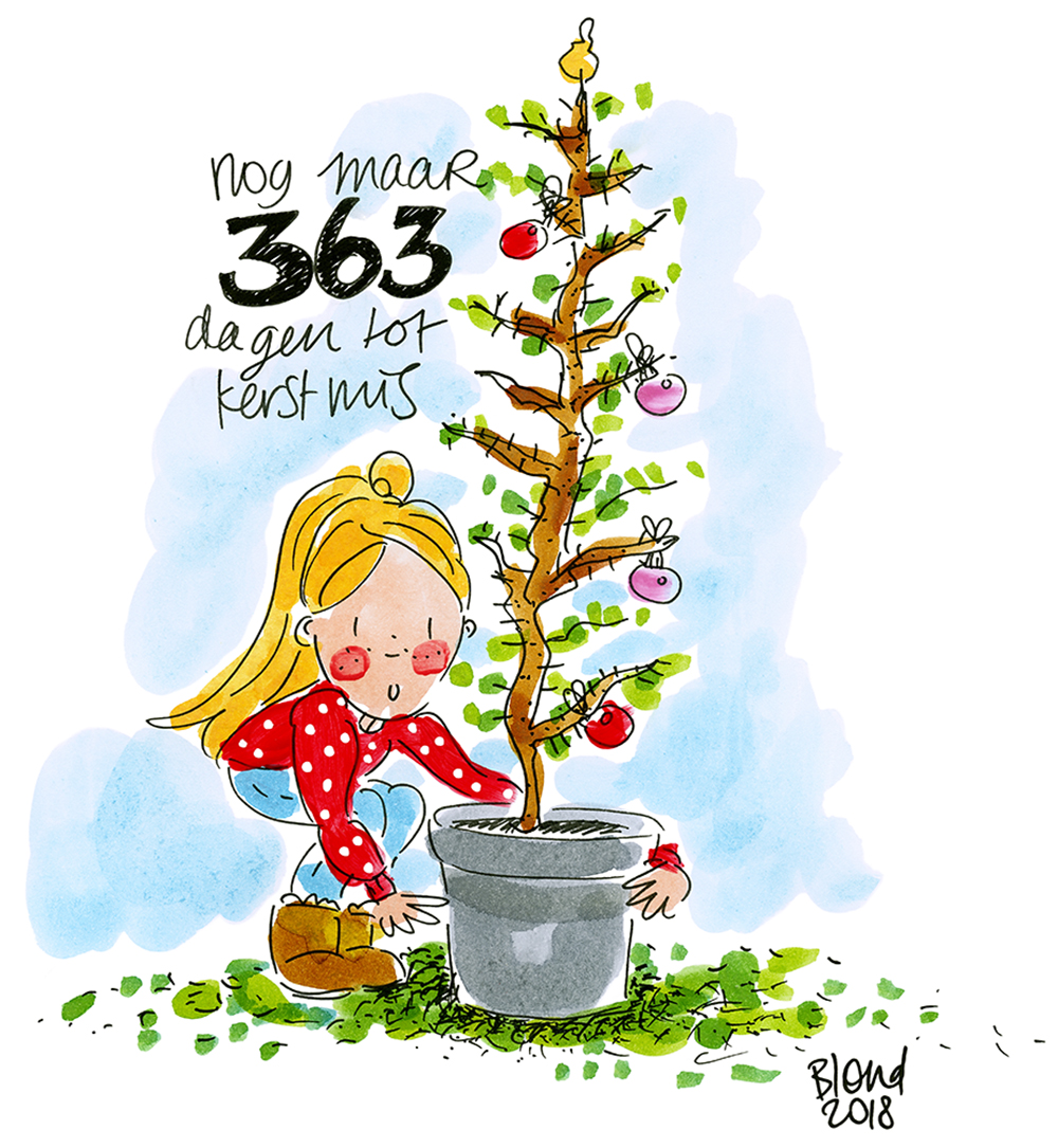 ik heb nodig Naar de waarheid Email Nog maar 363 dagen tot kerst.. | Blond Amsterdam