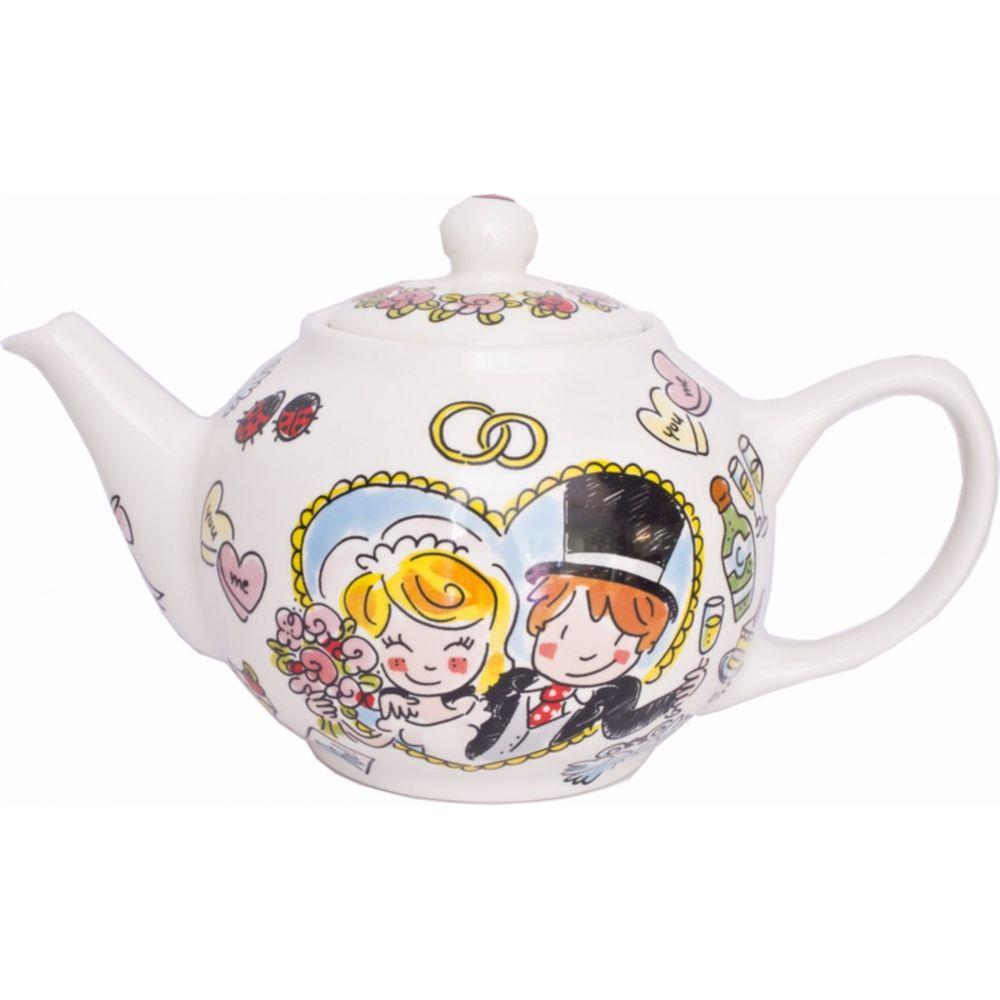 Benodigdheden Verwarren efficiëntie Teapot Bride & Groom 1,5L | Blond Amsterdam