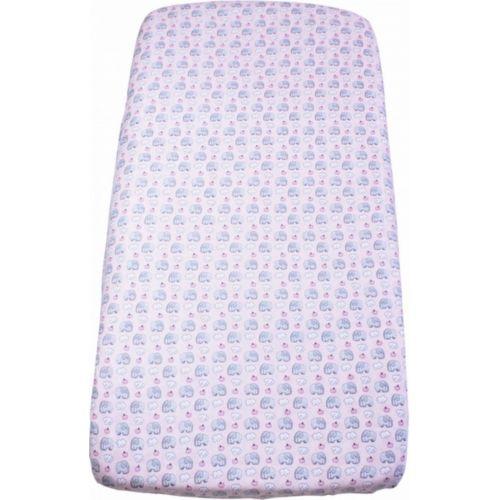 Fitted Sheet Pink Elephant