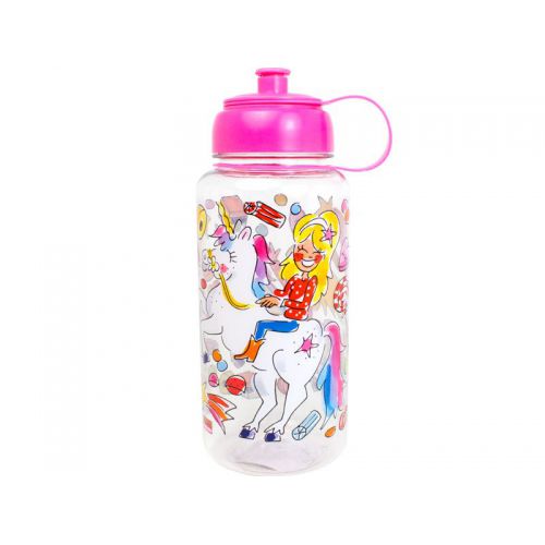 Water Bottle Unicorn 1L pink