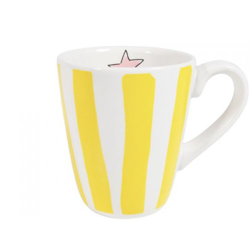 Mug Yellow stripe 0,35L