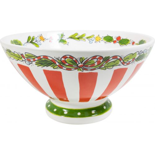 Vintage bowl Christmas