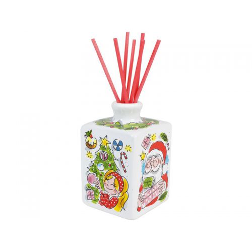 Ceramic bottle with sticks Christmas (without scent)