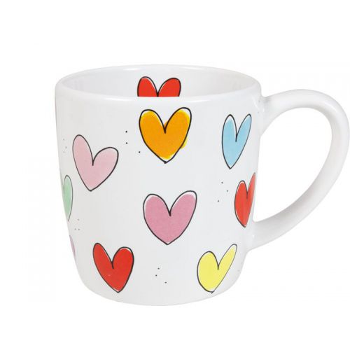 Cappuccino mug Hearts 0,5L