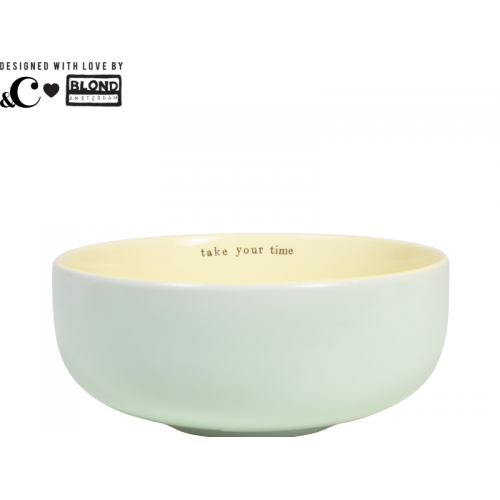Green bowl - Take your time