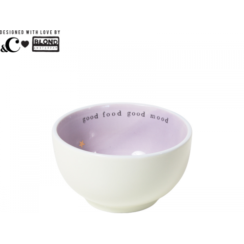 Yellow snack bowl - Good food good mood