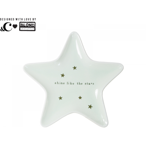 Green star plate - Shine like the stars!