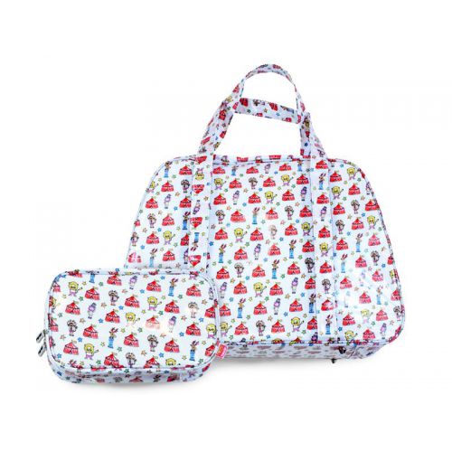 Nursery Bag Let's Go To the Circus + Free Toiletry Bag S